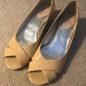 Cole Haan Air Elly Criss Cross low wedges